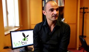 Benjamin Ducousso, président de la start-up Wizbii