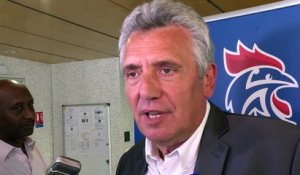Handball - Bleus: le nouveau staff des experts parlent de Florent Manaudou