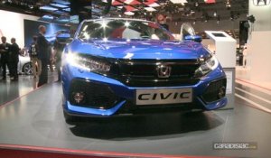 Honda Civic : controversée - Mondial de Paris 2016
