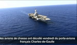 Lutte contre l'EI: début des opérations du Charles de Gaulle