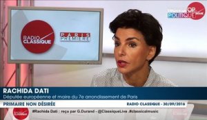 Rachida Dati outrée par les attaques contre Nicolas Sarkozy