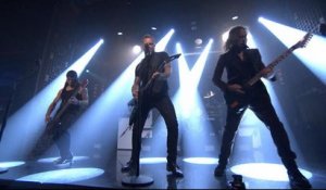 Metallica en live - The Tonight Show du 30/09 - CANAL+