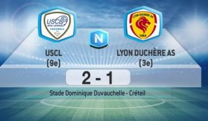 USCL 2 - 1 Lyon-Duchère (J09 S16/17)