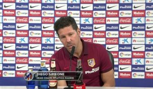 7e j. - Simeone : "Un moment historique pour le club"