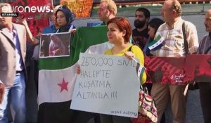 Syrie: des manifestations dans le monde entier contre le bombardement d'Alep