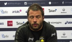 Top 14    Stade Français - Stade Rochelais: réactions de Pierre Aguillon