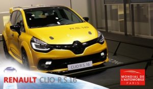 Renault Clio RS 16 en direct du Mondial de Paris 2016