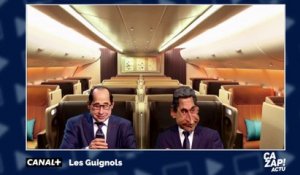La drôle de dispute de Nicolas Sarkozy et François Hollande dans les Guignols