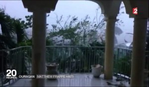 Haïti : l'ouragan Matthew frappe l'île