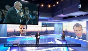 Présidentielle : Macron présente son diagnostic pour la France