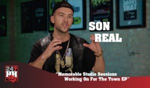 SonReal - Memorable Studio Sessions Working On "For The Town EP" (247HH Exclusive) (247HH Exclusive)