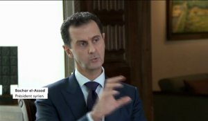 Bachar Al-Assad accuse les médias étrangers de manipuler les images de la guerre en Syrie