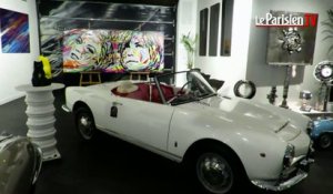 Une galerie d'art contemporain ouverte aux voitures de collection