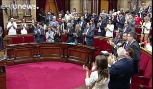 Le Parlement catalan favorable à un référendum sur l'indépendance de l'Espagne en 2017