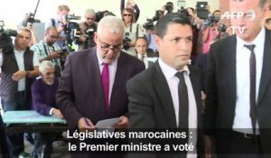 Maroc: le premier ministre vote à Rabat