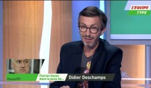 Foot - Bleus : Florian Gazan dans la peau de Didier Deschamps.