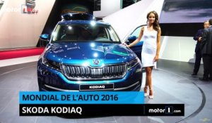 Mondial de l'Auto 2016 - Le Kodiaq, premier SUV de Skoda !