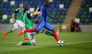Les buts d'Irlande du Nord-France Espoirs (0-3)