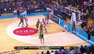 Basket - Euroligue (H) : Darussafaka Istanbul s'impose à Belgrade (73-70)