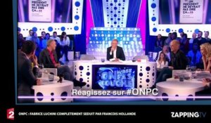 ONPC : Fabrice Luchini séduit par François Hollande, "Il est irrésistible" (Vidéo)