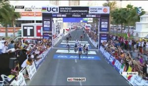 Championnat du monde de cyclisme : Peter Sagan conserve son titre au Qatar