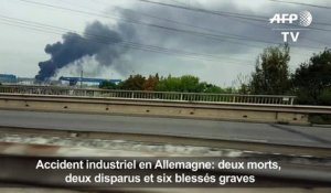 Explosion d'une usine BASF en Allemagne, 2 morts et 2 disparus