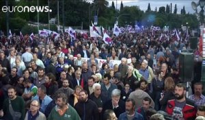 Grèce : manifestation contre la dérégulation du marché du travail