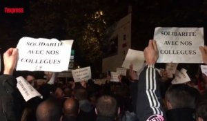 Evry, Marseille: nouvelle manifestation de policiers dans la nuit