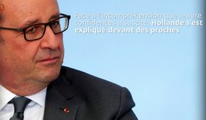 Livre confessions : les hallucinantes justifications de Hollande