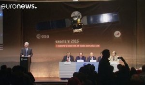 ExoMars: première mission accomplie