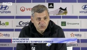 OL - Génésio s'énerve en conférence de presse