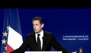 Discours de Nicolas Sarkozy à Saint-Raphaël