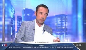 Chameroy sur Hanouna LCI la Médiasphère