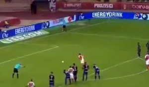 Radamel Falcao Goal -- Monaco vs Montpellier 1-1 (21.10.2016)
