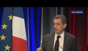 Nicolas Sarkozy : "La Republique, c'est notre combat !"