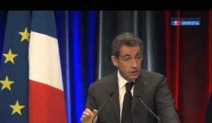 Nicolas Sarkozy s'exprime au sujet de la réforme des rythmes scolaires