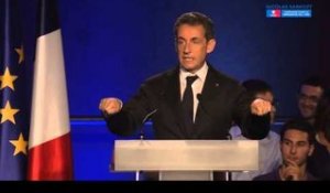 Nicolas Sarkozy s'exprime au sujet du gaz de schiste