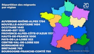 Démantèlement de la jungle de Calais: La répartition des migrants en France