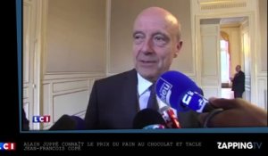 Alain Juppé connaît le prix du pain au chocolat et tacle Jean-François Copé