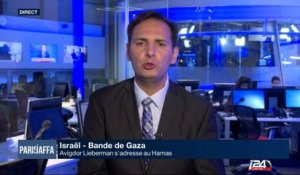 Avigor Lieberman s'adresse au Hamas