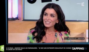 C à Vous : Jenifer tacle les paparazzis "Je me suis interdite beaucoup de choses à cause de ces rats"