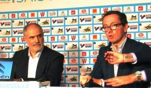Ligue 1 - OM: conférence de presse de Jacques-Henri Eyraud
