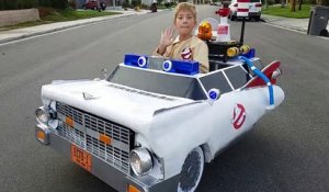 Il transforme le fauteuil roulant de son fils en ambulance de Ghostbusters