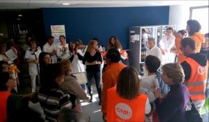 Briançon : grève à Rhône azur