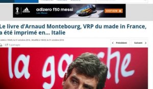 Arnaud Montebourg : la bourde quasi indétectable de son nouveau livre