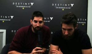 Hand - Jeux vidéo : Les frères Karabatic jouent à Destiny