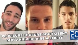 PSG: Plusieurs joueurs souhaitent son anniversaire à Emery en vidéo