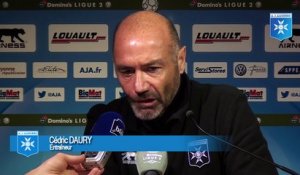 Cédric Daury avant Amiens SC - AJ Auxerre