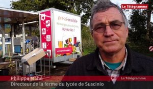 Morlaix Le "Pressi-Mobile" au lycée de Suscinio