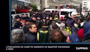 Démantèlement du camp de Stalingrad : les migrants de Paris ont été évacués (Vidéo)